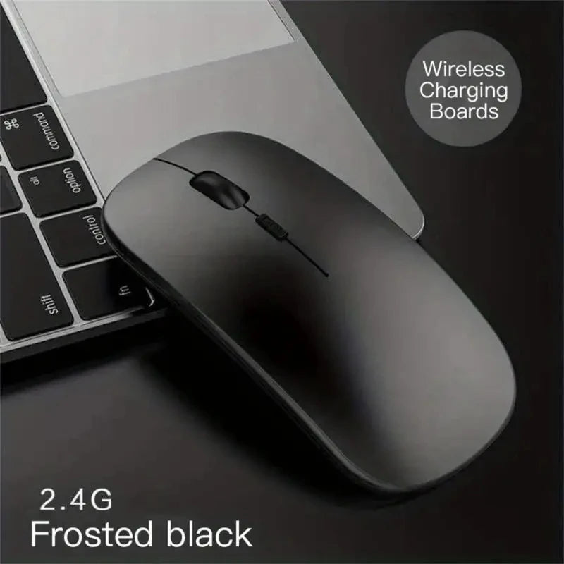 Rechargeable Wireless Mouse With 2.4GHz USB 1600DPI Mouse for Computer Laptop Tablet PC Macbook Gaming Mouse Gam