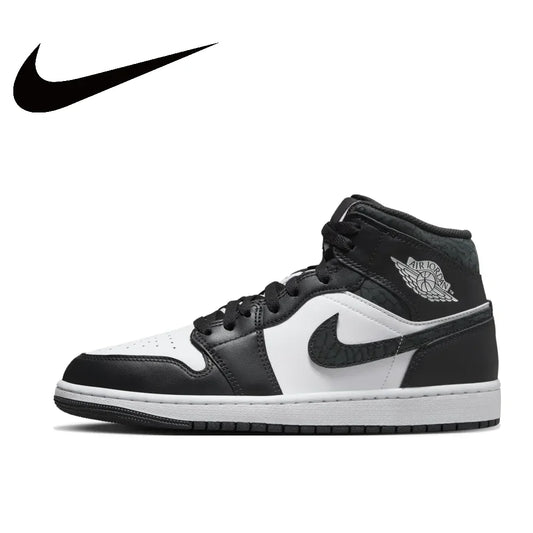 Nike Air Jordan 1  Medium Cut Basketball Shoes