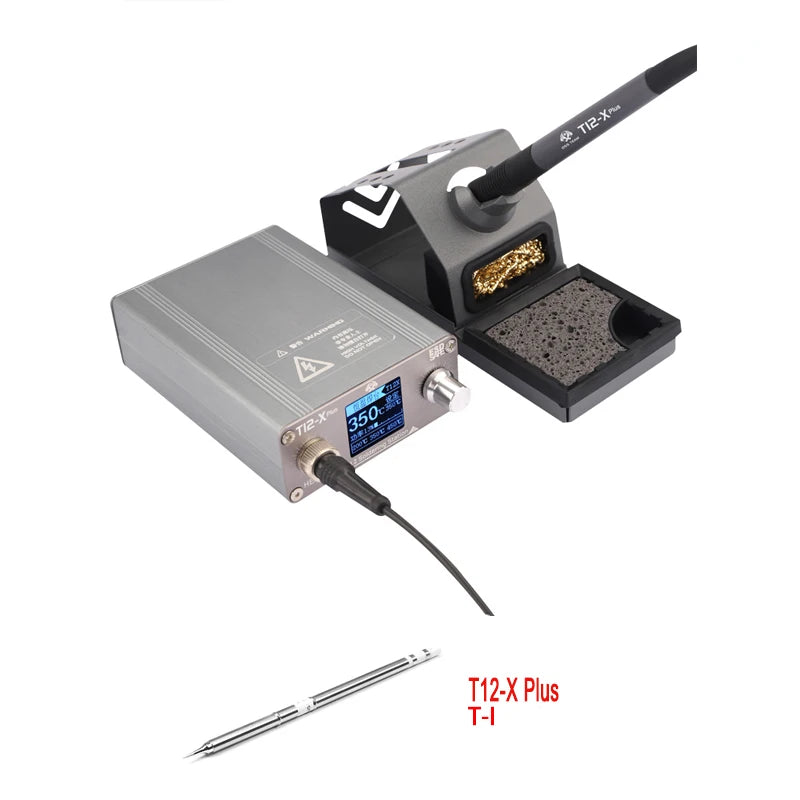 OSS T12-X PLUS Soldering Station Electronic Soldering Iron With T12 Tips For PCB Repair Mobile Phone Board Welding Repair Tools