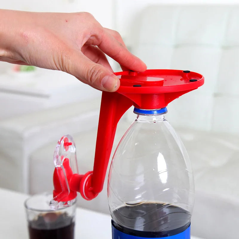 Coke Bottle Inverted Water Dispenser – Beverage Switch with Hand Pressure for Household Water Absorption