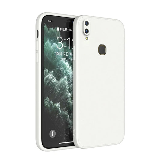 Luxury Liquid White Silicone Phone Case for Xiaomi Redmi Note 5 6 7 8 8T 9 9s 10S 10 Pro Fundas Redmi 8 8A 9 9A 9C 10A 10C Cover Case