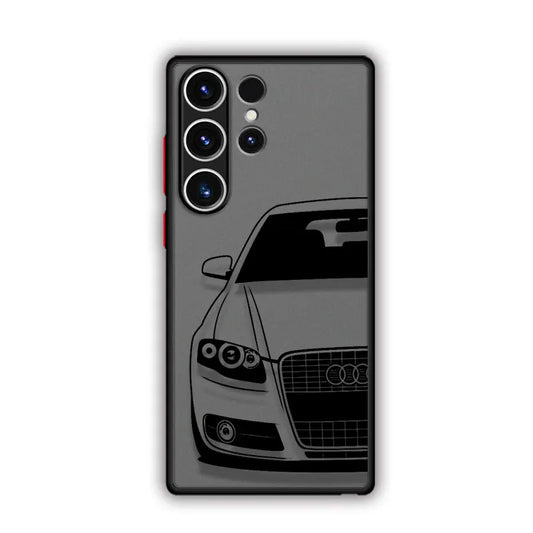 Sportbil Audi Cover Matte telefonfodral till Samsung Galaxy