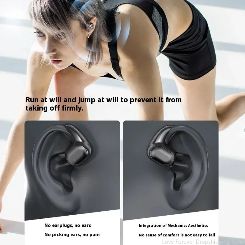 Xiaomi Bone Conduction Earphones Sports Bluetooth 5.3 Wireless Earbuds HiFi 9D Stereo Waterproof TWS Touch Control Noise Cancel