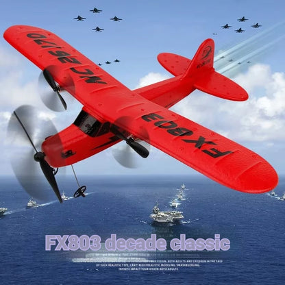 New FX803 remote control aircraft Two channel fixed wing foam remote control glider Children's aircraft model toy aircraft