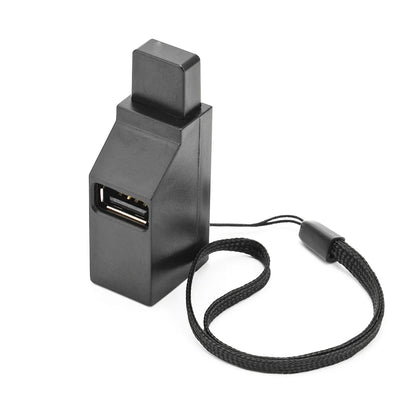 USB 3.0 HUB Adapter Extender Mini Splitter Box 1 till 3 portar Höghastighets USB 2.0 För PC Laptop U Diskkortläsare