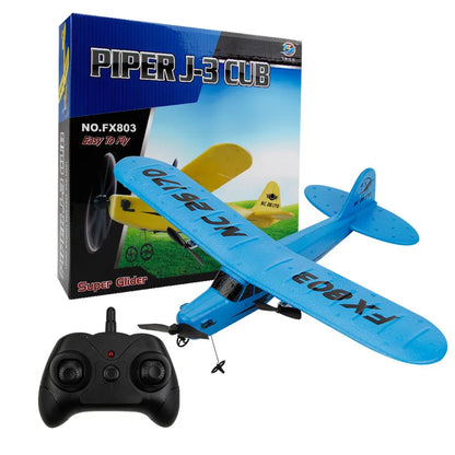 New FX803 remote control aircraft Two channel fixed wing foam remote control glider Children's aircraft model toy aircraft