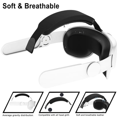 Head Strap Compatible with Oculus Quest 2,VR Accessories Adjustable Elite Strap Replacement for Enhanced Comfort Support