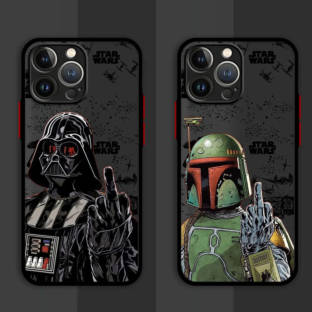 Stars Wars Cool Hero Soft Phone Case for Apple iPhone