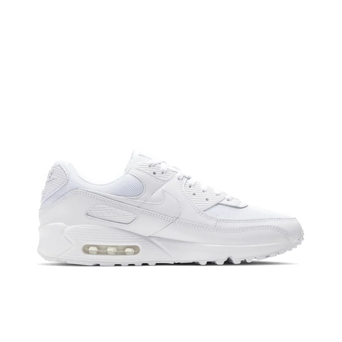 Nike Air Max 90 Neutral Low Top Running Shoes White