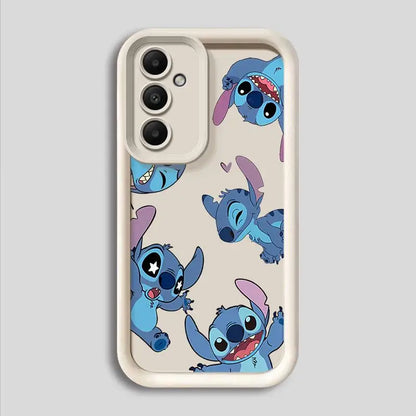 whit Stitch phone case matte for Samsung Galaxy