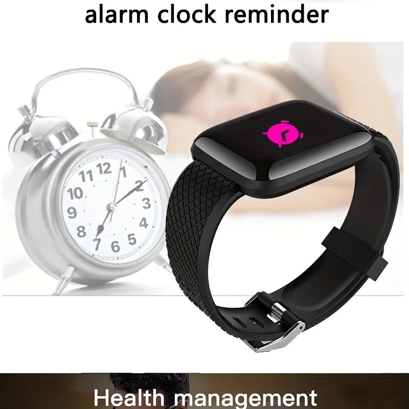 Smarta klockor Mode Sportarmband Multifunktions USB-plugin Laddningsklockor Dam Fitness Män Smartwatch För Xiaomi Huawei