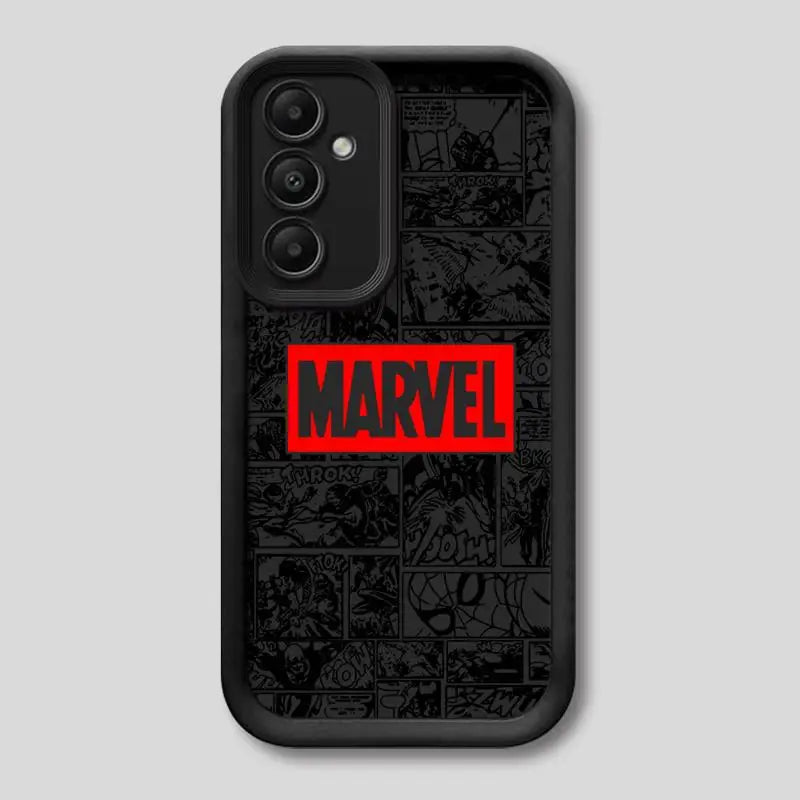 Marvel logotyp telefonfodral för Samsung Galaxy