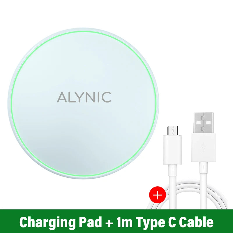 30W trådlös laddare för iPhone 15 14 13 12 X Pro Max Induktion Snabbladdningsplatta Dockningsstation för Samsung S23 S22 Xiaomi Huawei