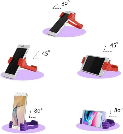 Portable Thumbs Up Cell Phone Stand Holder Lazy Desk Universal Flexible Tablet Smartphone Stand Holder For iPhone Samsung Xiaomi