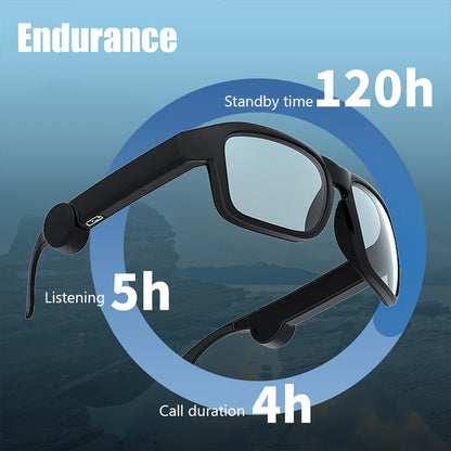 Original Bluetooth Glasses Sports Driving Bluetooth Sunglasses Wireless Bluetooth Headset Ear Hook Earbuds Wireless Headphones