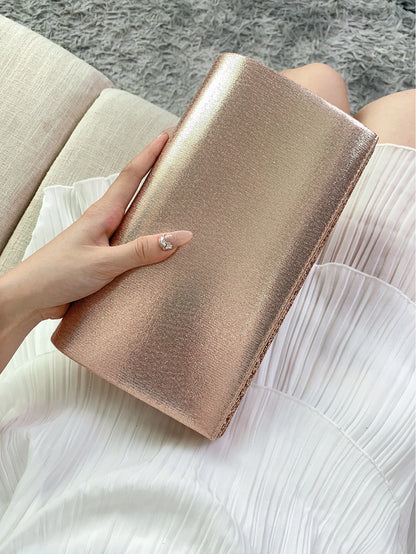 Glitter Bling Envelope Clutch – Elegant Party & Wedding Handbag for Women.