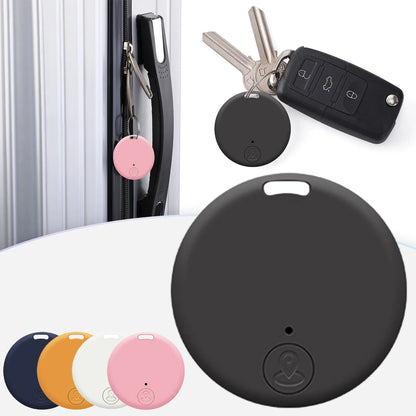 Mini GPS Locator AntiLost Alarm Plånbok Nyckelring Smart Tag Bluetooth-kompatibel Tracer Nyckelring Hund Pet Barn Tracker Key Finder