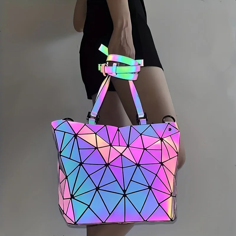 Tote Bag: Large, Diamond Luminous, Dazzling