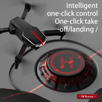 MHD H1 Drone Mini Folding Professionell Drönare med 4k kamera Dron Drone 8k Professionell RC Dual Camera Drone RC Quadrocopter Leksaker