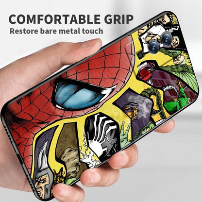 Marvel Avengers Spider-Man Case For Xiaomi: Black TPU Phone Case