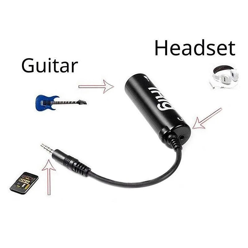 I-Rig Converter Replacement Guitar irig Guitar Effects Guitar Interface Converter For Phone Guitar Audio Interface Guitar Tuner