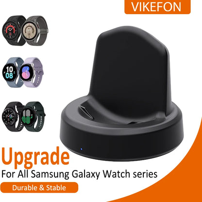 Magnetisk klocka Trådlös laddare för Samsung Galaxy Watch 8/7/6/5pro/5/4/3 Active 2 Portable USB-kabel Snabbladdningsdockningsstation