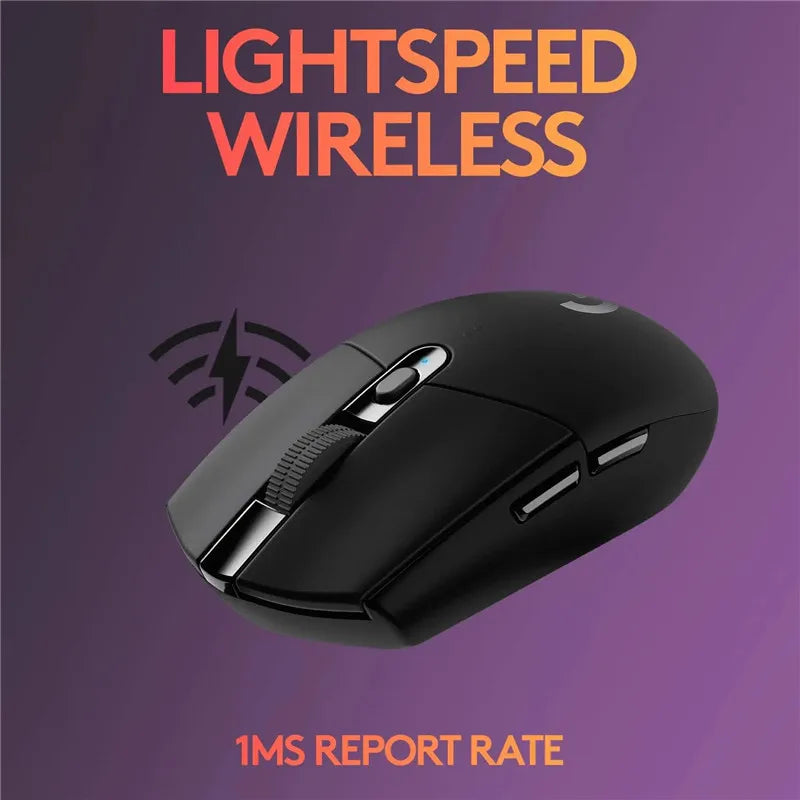 Logitech G304 Wireless Mouse Gaming Esports Möss Office Stationär bärbar datormus (Inkluderar ej batterier)