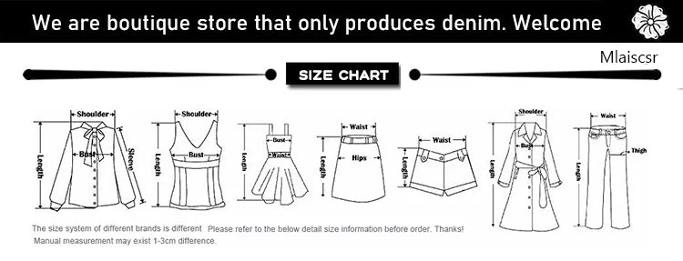 Mlaiscsr Sexy Hole Ripped Straight Jeans Women Button Pocket Loose Blue Denim Wide Leg Pants Trousers Streetwear Birthda Bottoms