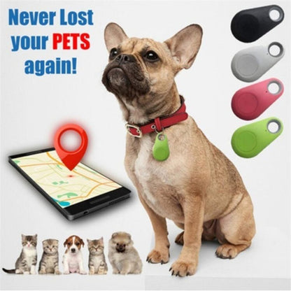 Mini Fashion Smart Dog Pets Bluetooth 4.0 GPS Tracker Anti-lost Alarm Tag Wireless Child Bag Wallet Key Finder Locator