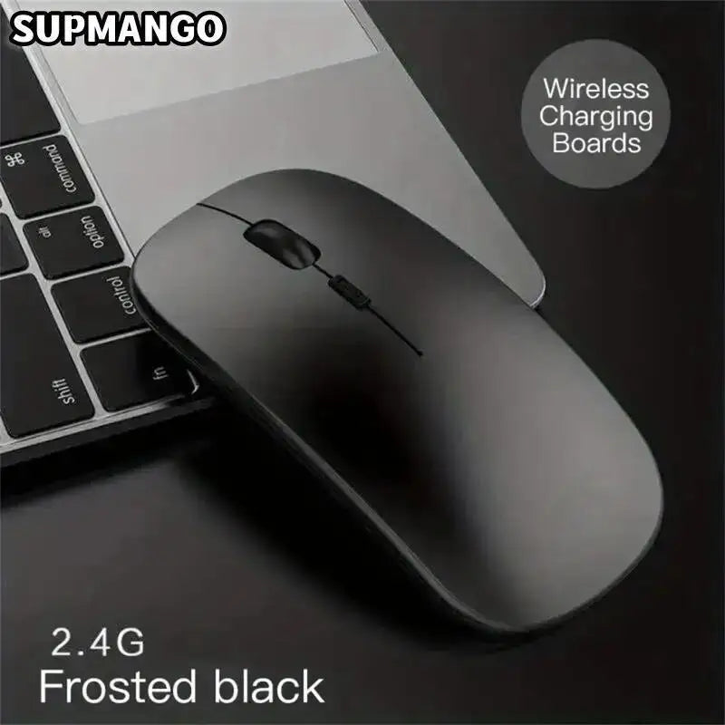 Rechargeable Wireless Mouse With 2.4GHz USB 1600DPI Mouse for Computer Laptop Tablet PC Macbook Gaming Mouse Gam