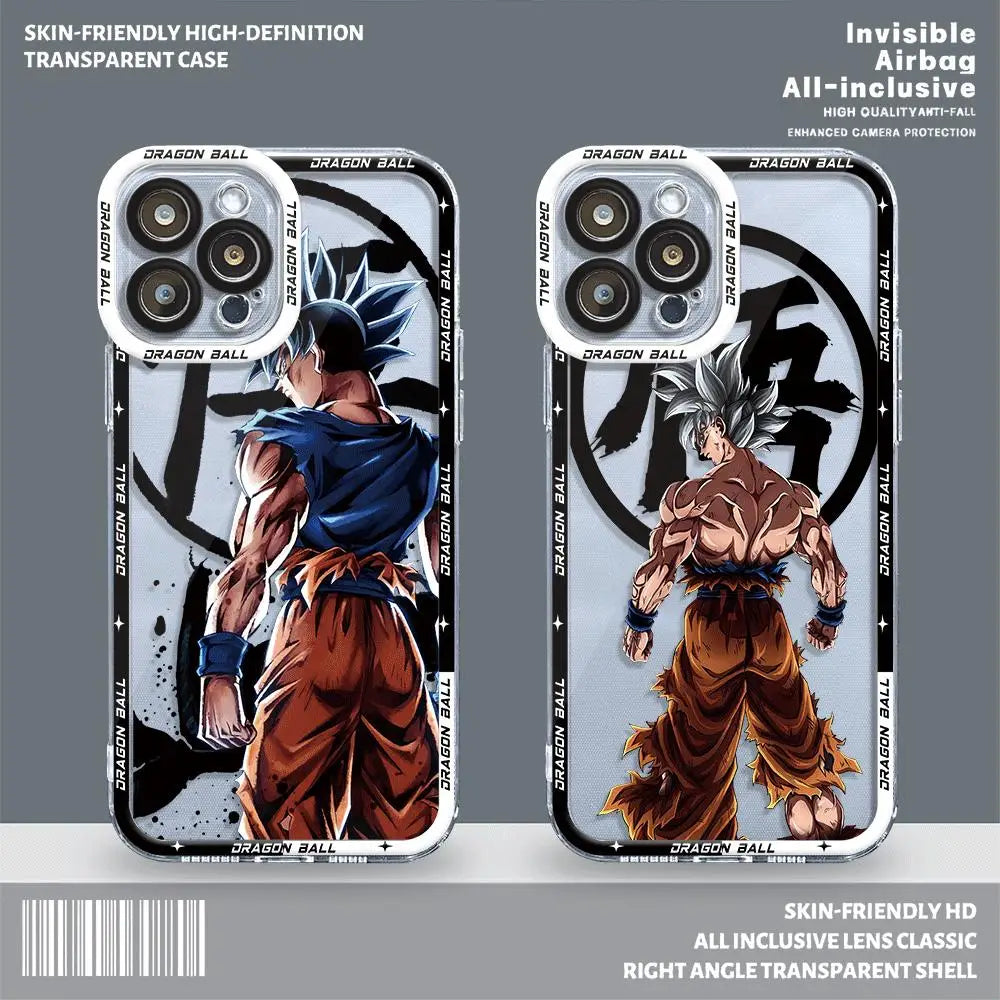 Anime Dragon Ball Phone Case for Apple iPhone Models – Silicone Cover for iPhone