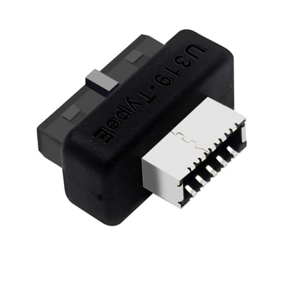 USB 3.0 20Pin/19P Internal Header to Type E Adapter Connector USB 3.1 20 Pin Converter for Type C Front Panel Motherboard