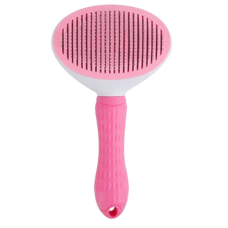 Pet Brush for Dogs & Cats – Self-Cleaning Hair Remover Grooming Tool for Cats and Dogs.