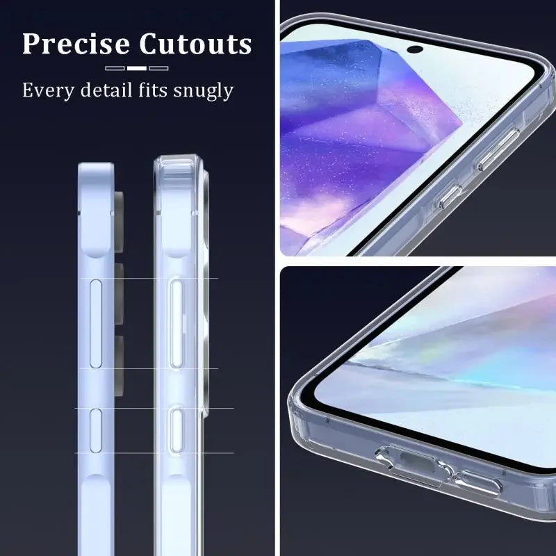 Ultra Thin Clear Silicone Soft Bumper Case for Samsung Galaxy S23 FE 5G