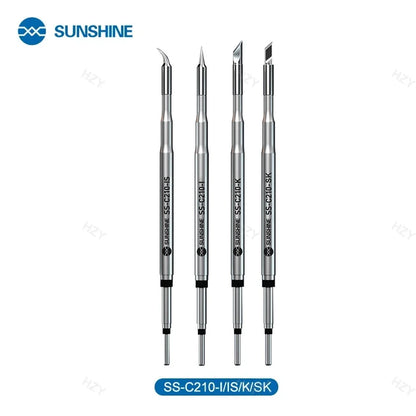 RELIFE Super Fine C210 T245 C245 Soldering Tip C210 C115 Soldering Iron Tip for GVM T210 GVM T115 Professional Soldering Station