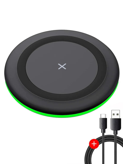 100W Wireless Charger Pad For iPhone 14 13 12 15 Pro XS Max Induction Fast Wireless Charging Station For Samsung Xiaomi Huawei