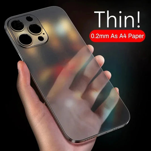 Ultra Thin Matte Case For iPhone: Slim Cover Cases