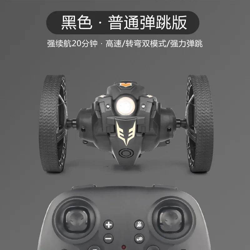 2025 New Remote Control Car Bounce Wifi With Camera Charging Stunt Dump Racing Children'S Toy Boy 2.4g Stunt Car