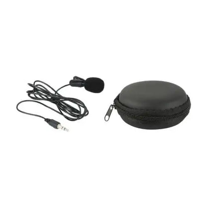 Clip-on Lapel Lavalier Microphone 3,5 mm Jack Gäller för högtalare Datorer och fordon Lavalier Microphone Dator Mic