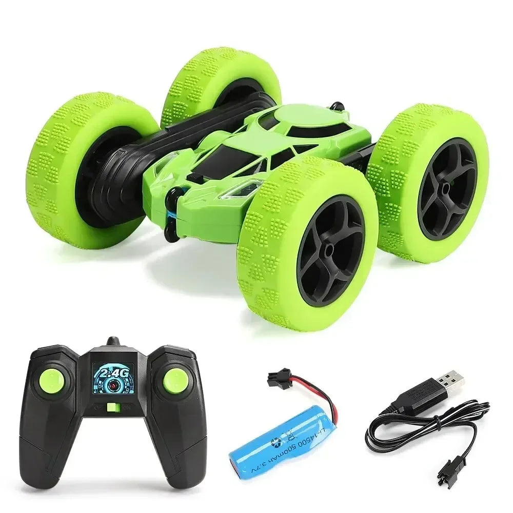 RC Stunt Car for Kids – Double-Sided Flip Remote Control Cars, 2.4G High Speed, 360° Rotation Drift Auto Toys, Perfect Gift for Boys and Girls