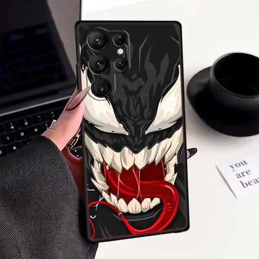 The Avengers Venom Hulk Black Phone Case – Compatible with Samsung Galaxy