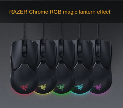 RAZER Venomous Mini Cable Gaming Competitive Mouse Special Edition 8500DPI optical sensor Light cable computer periphera