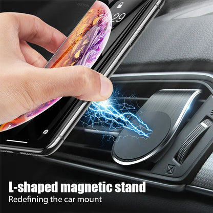 Magnetic Car Phone Holder Stand Air Vent Magnet Car Mount GPS Smartphone Mobile Support In Car Bracket for iPhone Samsung Xiaomi