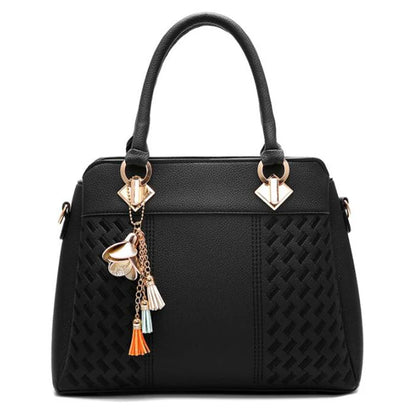 Gusure Luxury Handbag: Tassel, Large Capacity, Embroidered