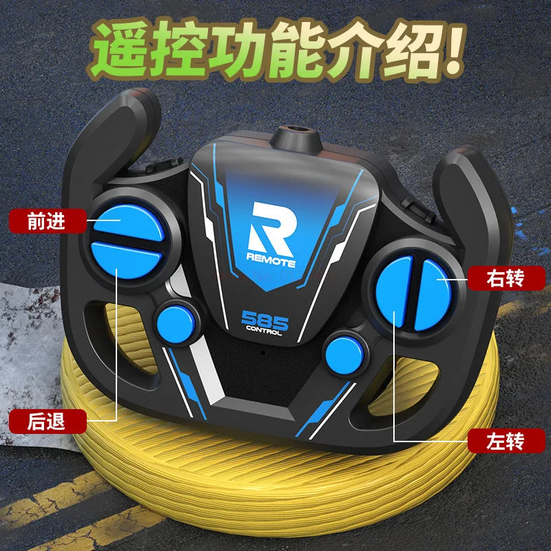 2.4G RC Racing Remote Control Car Bugatti Sports Car Electric High-Speed Car Drop-Resistant Children'S Boys Toy Car Boy'S Gifts