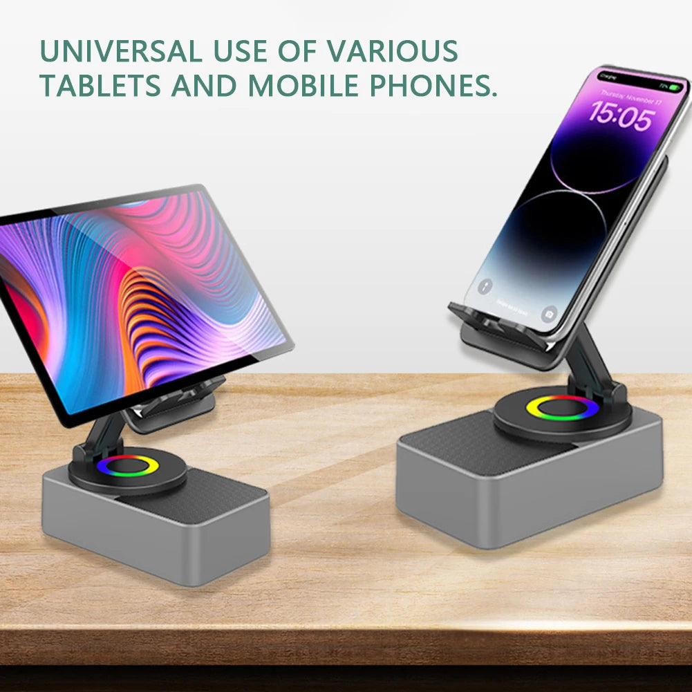 Multi Purpose Bluetooth Compatible Power Bank & Portable Phone Holder