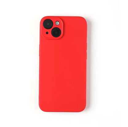 Luxury Liquid Silicone Phone Case for iPhone  – Candy Color Soft Back Cover Fundas For iPhone