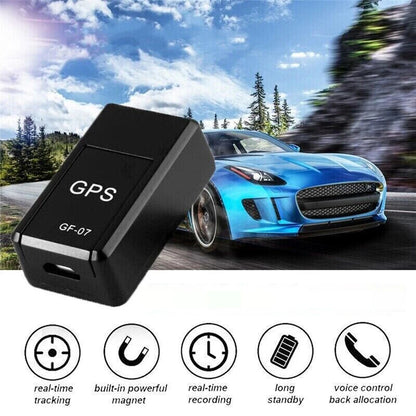 GF-07 Mini GPS Tracker Car Tracker Real Time Tracking Device Magnetic Mount Anti Theft SIM Message Positioner Anti-lost Locator