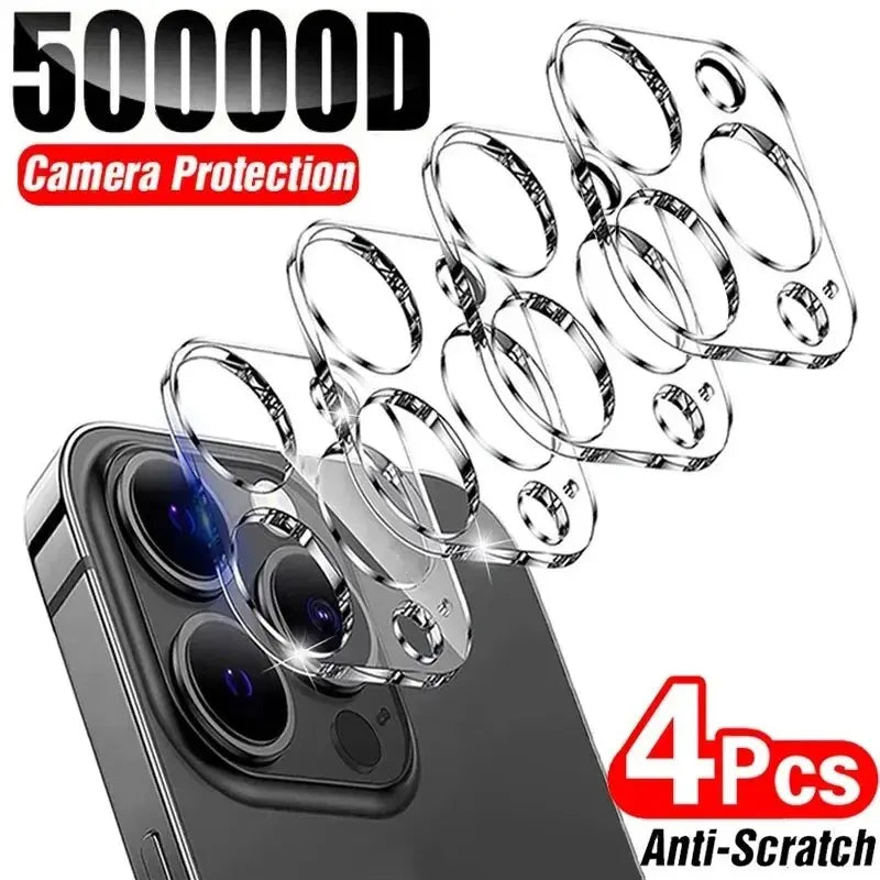 4PCS HD Back Camera Glass Protectors For iPhone 13 11 12 14 Pro Max Lens Protective Glass on iPhone 14 13 15 PRO MAX Camera Film