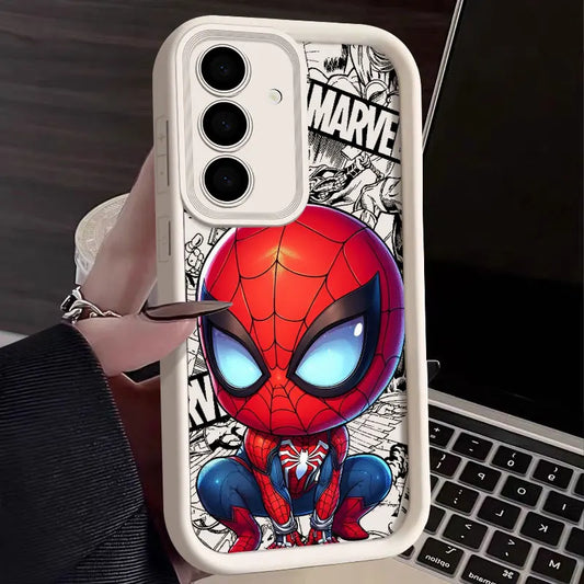 Telefonfodral till Samsung Galaxy S24FE Söt Marvel Catoon Stötsäkert bakstycke Deadpool